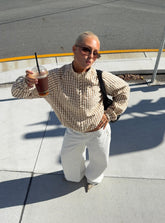 Kalle Jacket Brown Check