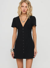 Loveliness Playsuit Black Tall