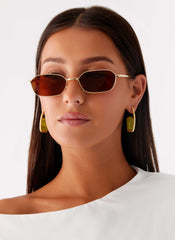 Honeydew Sunglasses - Brown
