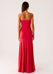 Hurts Like Hell Maxi Dress - Pink