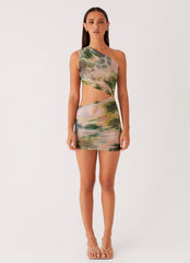Addie Mini Dress - Rainforest