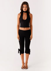 Takeover Capri Pants - Black