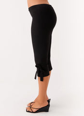 Takeover Capri Pants - Black