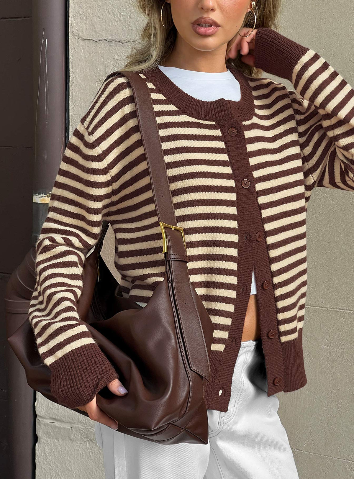 Varney Shoulder Bag Brown