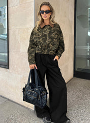 Lunea Concealed Waistband Pants Black