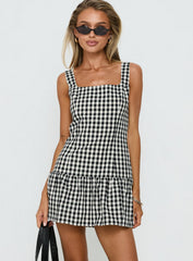Orivelle Tie Back Romper Black / White