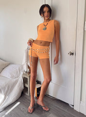 Henree Terry Set Orange
