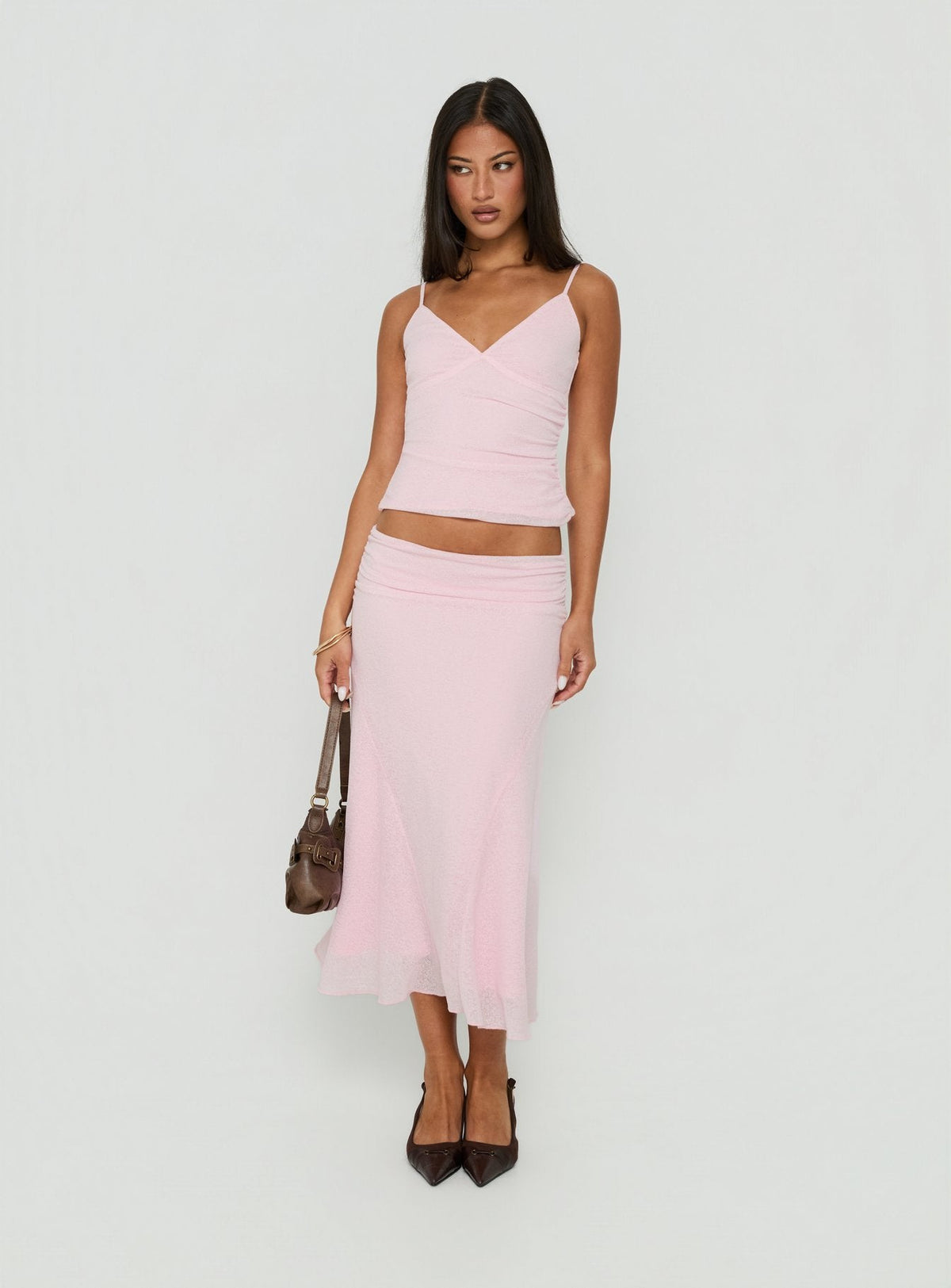 Zylen Cami Set Pink