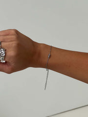 Sky Crush Stainless Steel Bracelet Silver