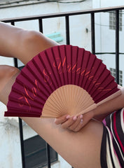 Hot & Unbothered Fan Pink
