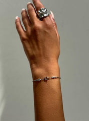 Wild Horizon Stainless Steel Bracelet Silver