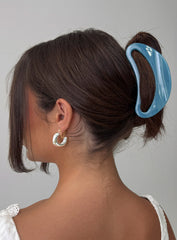 Say My Name Hair Clip Blue