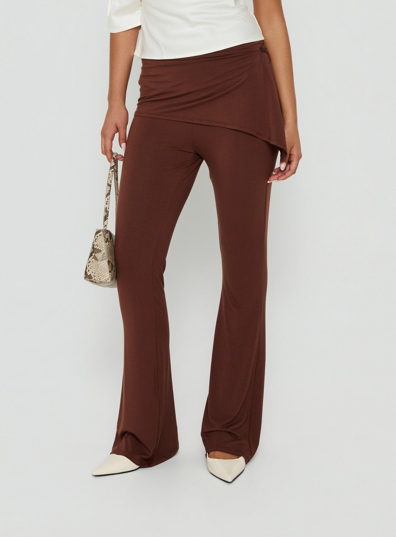 Masimo Layered Pants Chocolate