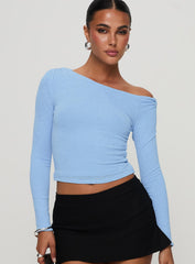 Malian Long Sleeve Top Blue