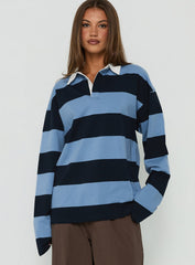 Outbound Long Sleeve Jersey Top Navy