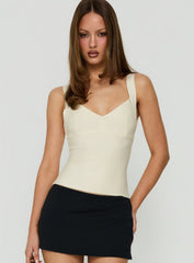 Justina Bandage Top Cream