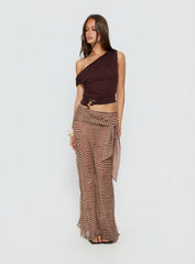True Spirit Chiffon Maxi Skirt Multi