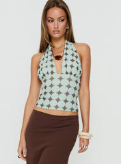 Marden Halter Top Groovy Multi