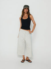 Dojo 3/4 Track Pants Grey Marle