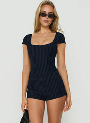Kosetta Tailored Micro Short Pinstripe