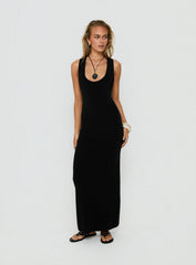 Rhen Racerback Maxi Dress Black