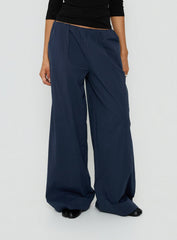 Lunea Concealed Waistband Pants Navy