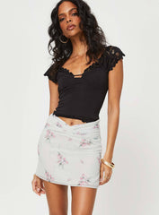 Perrin Mini Skirt Cream