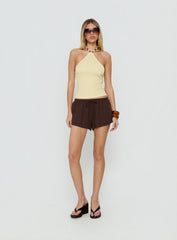 Makeli Micro Beach Short Chocolate