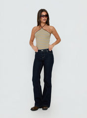 Aethoria Arrowneck Bodysuit Multi Stripe