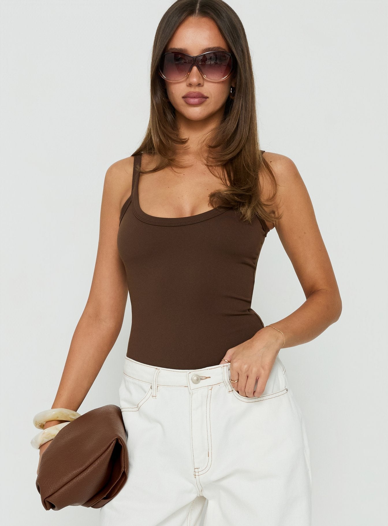 Daily Define Kasper Bodysuit Brown