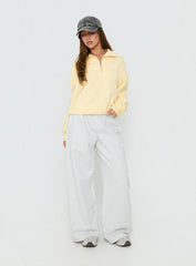 Rozanna 1/4 Zip Jumper Butter