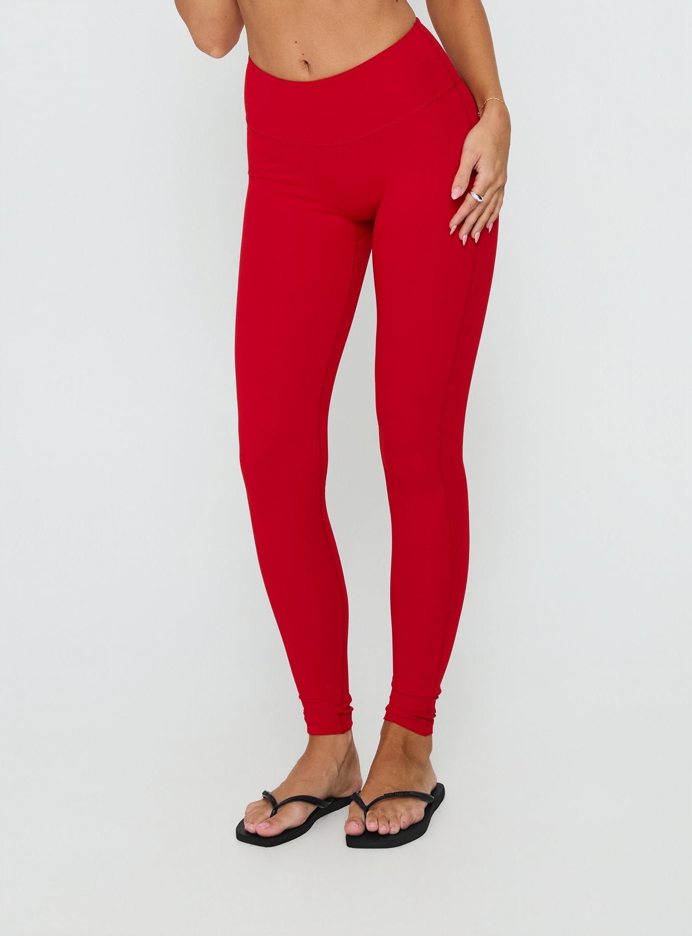 Peak Performance Active Leggings Red