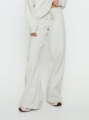 Dodie Wide Leg Pants Grey Marle