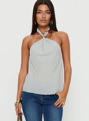 Darlinn Hardware Detail Top Grey