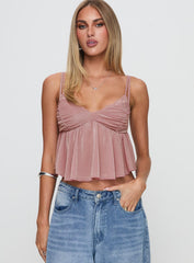 Corella Top Mauve