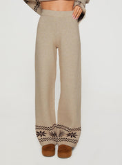 Anok Star Pants Brown / Cream
