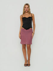 Selesta Structured Bustier Top Black