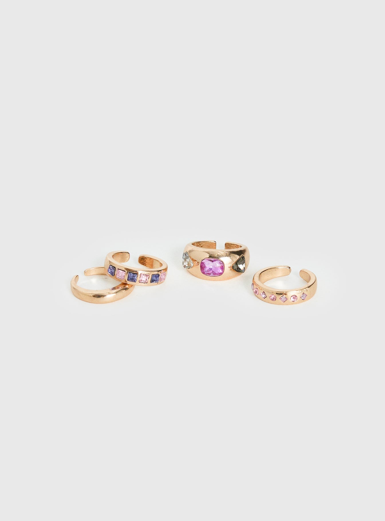 Kortney Ring Pack Gold
