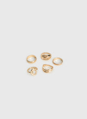 Montserrat Ring Pack Gold