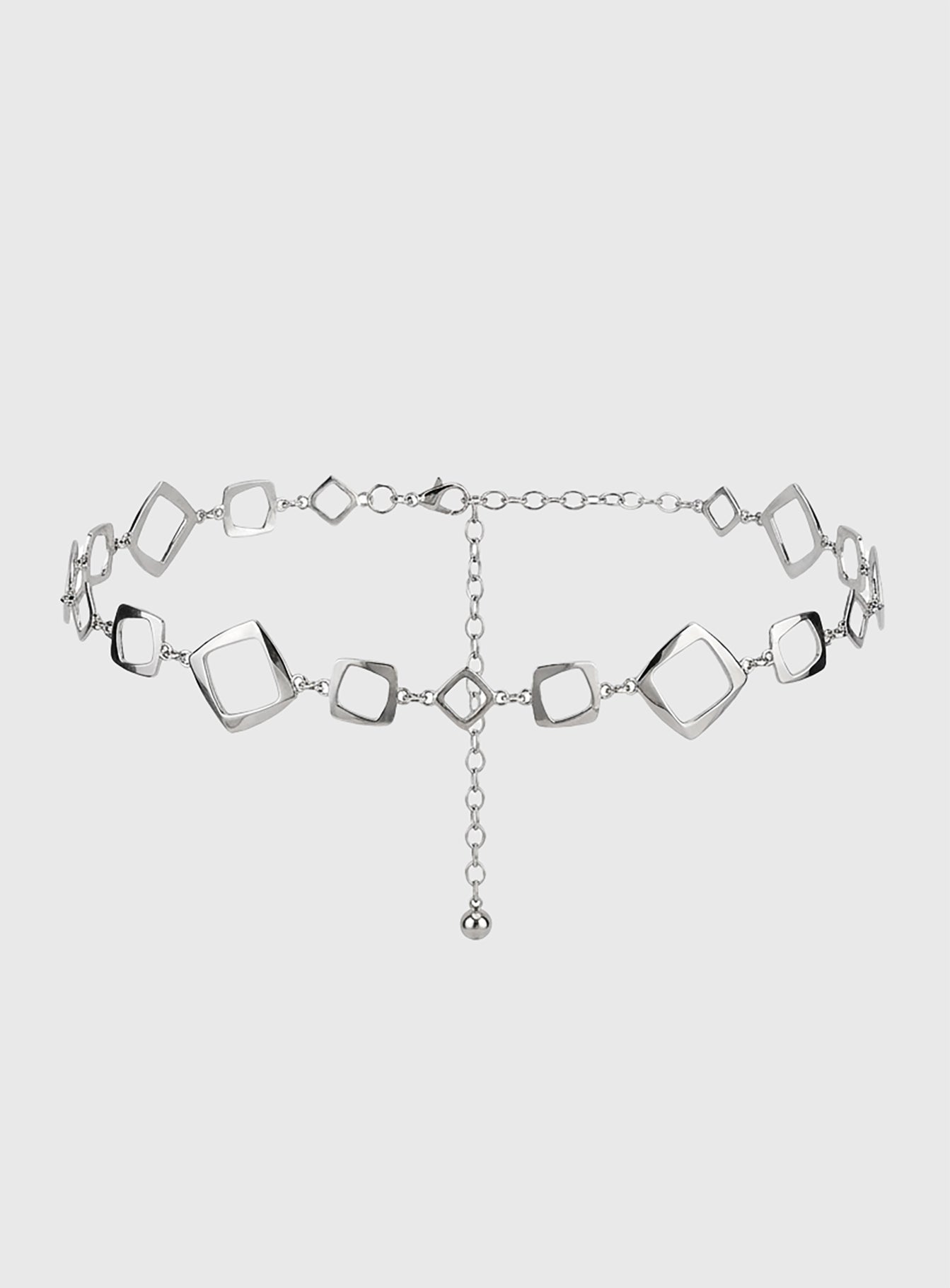 Wilah Chain Belt Silver