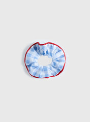 Deanie Scrunchie Blue Gingham