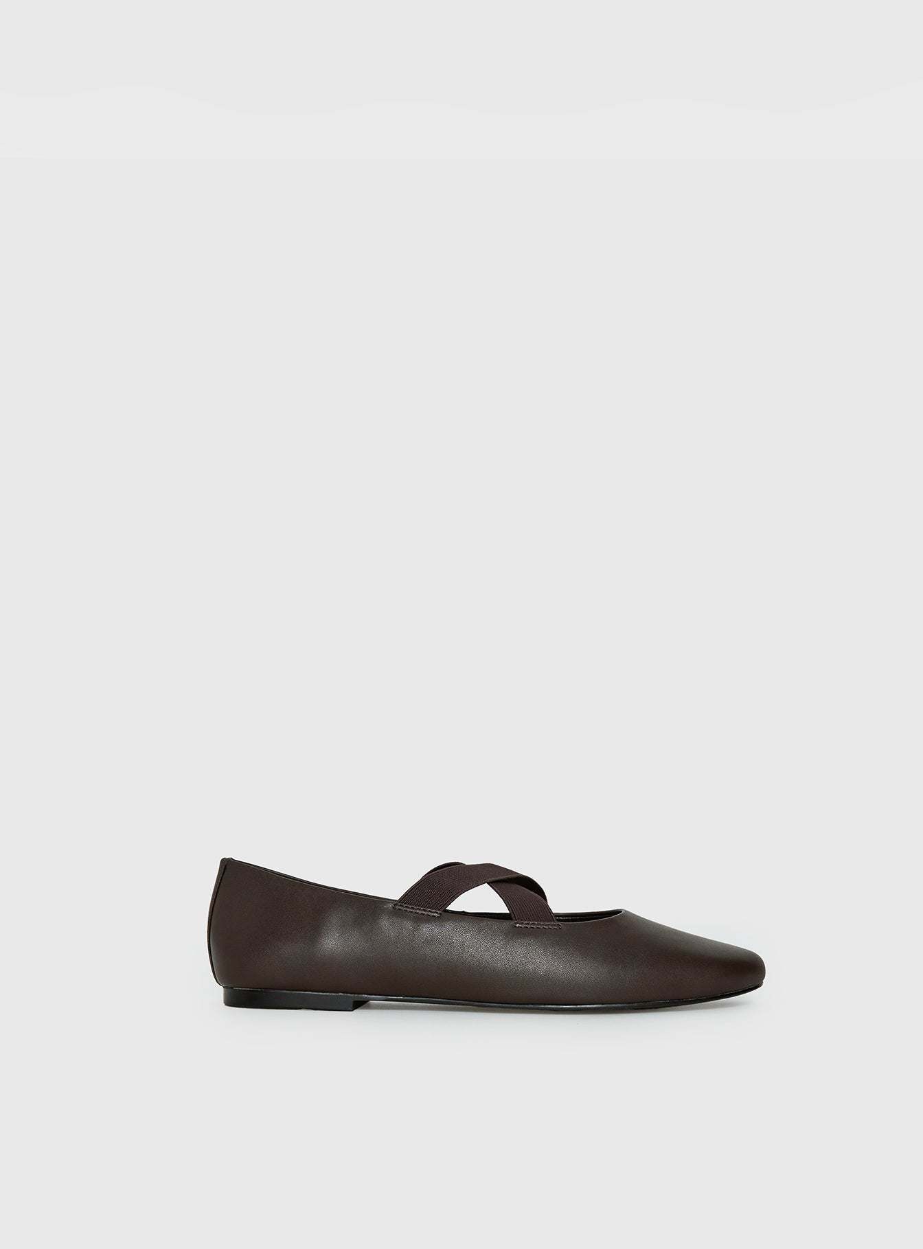 Zevra Sporty Ballet Flats Brown
