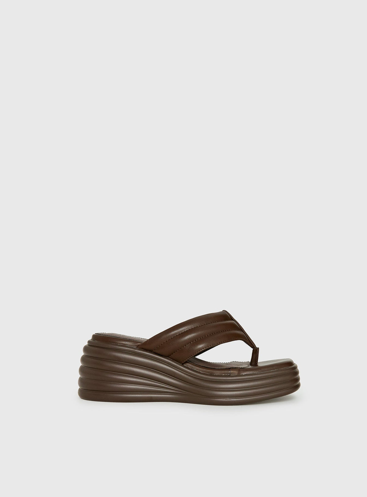 Therapy Flames Platform Sandals Brown
