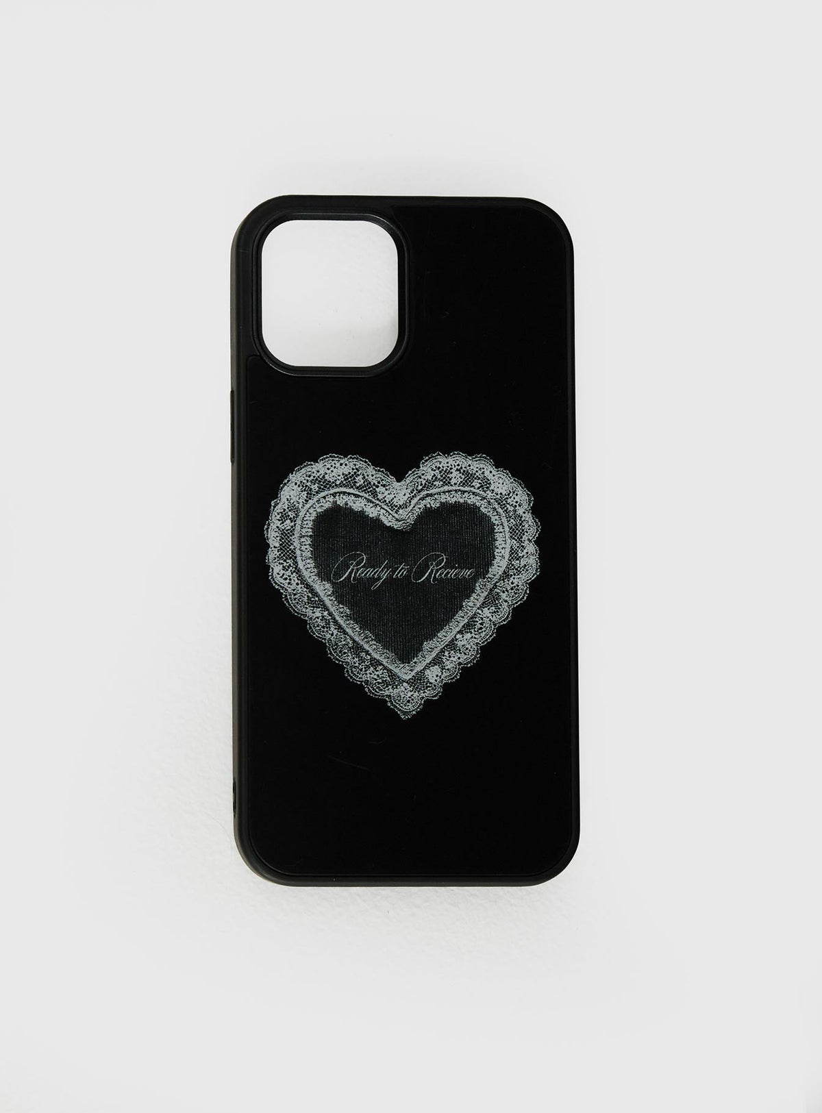 Ready To Receive iPhone Case Black