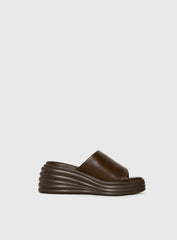 Therapy Flaunt Platform Sandals Brown