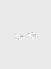 Emberglow Ring Pack Silver