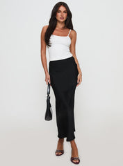Haley Maxi Skirt Black
