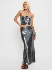 Kalokairi Keyhole Tube Top Black