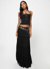 Trynia Top Black
