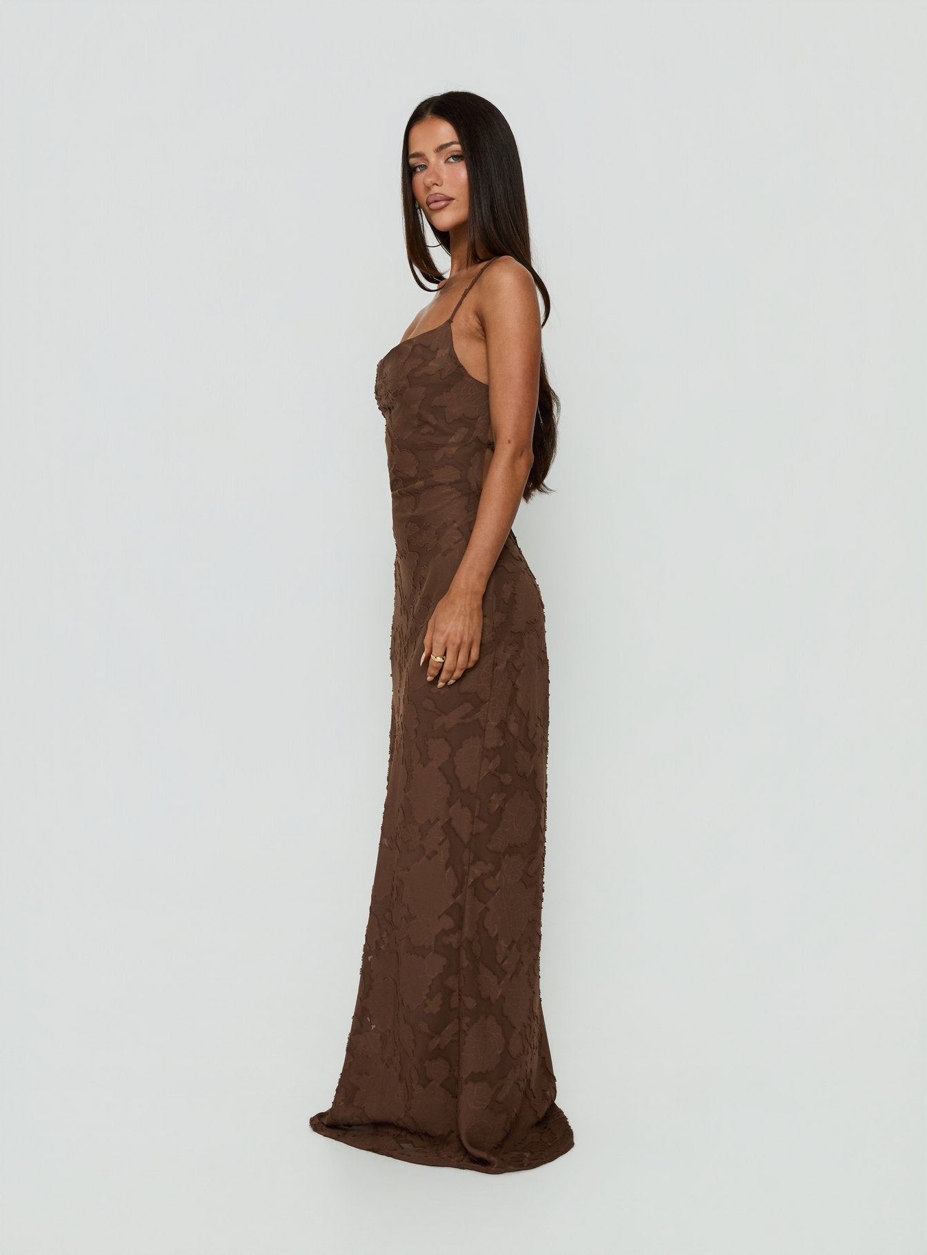 Celena Maxi Dress Brown